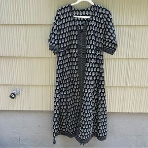 NWOT India Block Print Dress